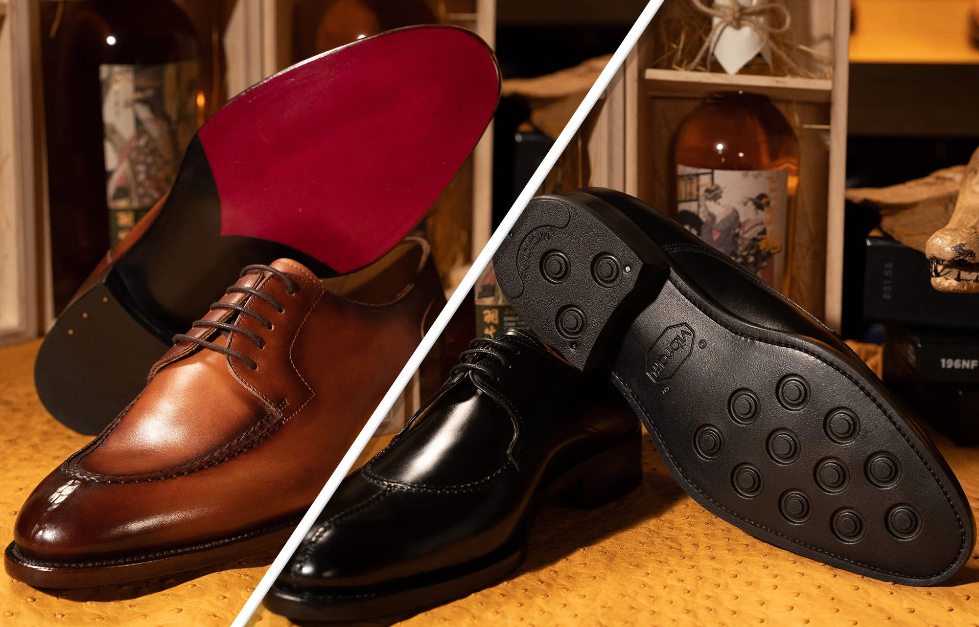 Patita皮鞋擦色工藝