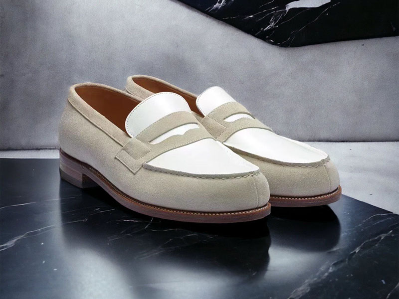 麂皮流蘇樂福鞋